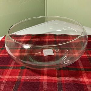 Crisa By Libbey Glass Garden Dish 10"